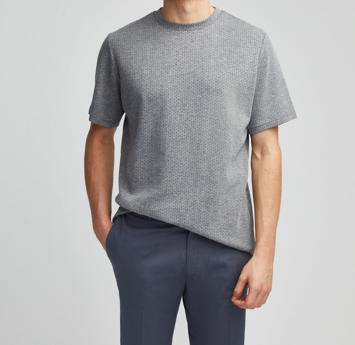 Dokulu Unisex T-Shirt – Gri