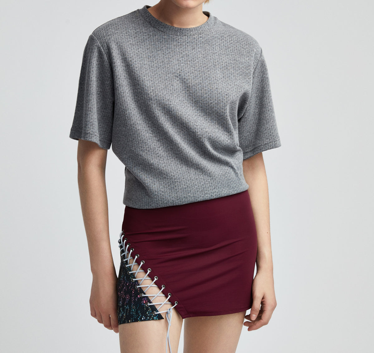 Dokulu Unisex T-Shirt – Gri