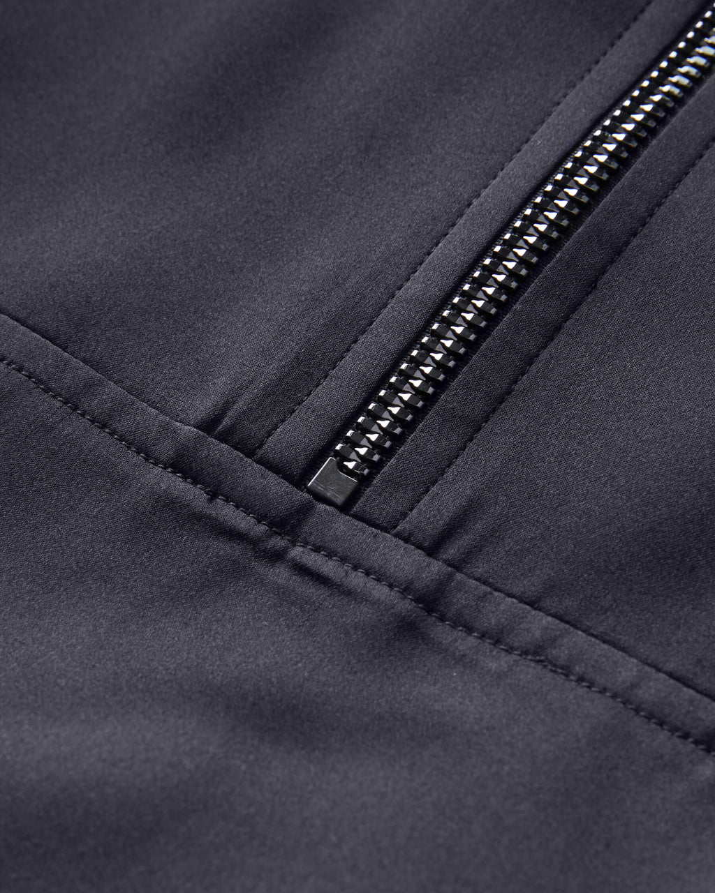 Navy %100 İpek Kapüşonlu Sweatshirt