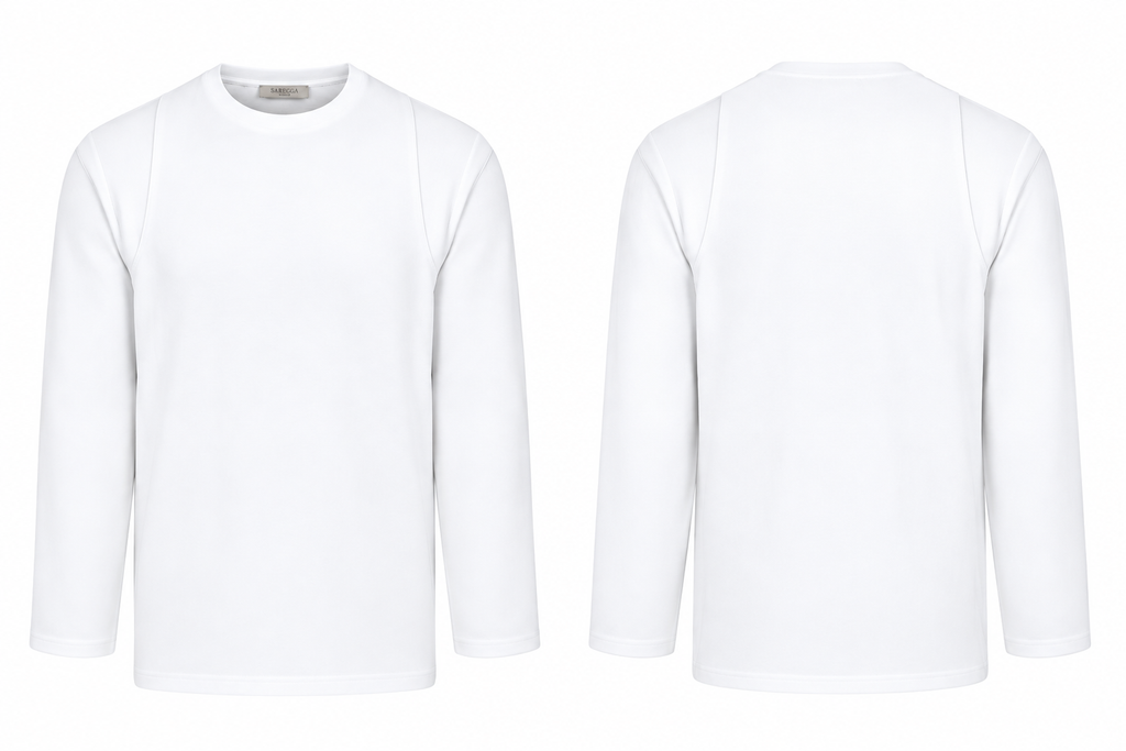 Modal Basic Uzun Kollu Unisex T-Shirt