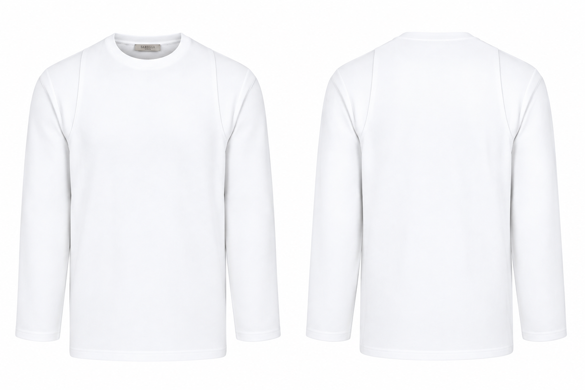 Modal Basic Uzun Kollu Unisex T-Shirt