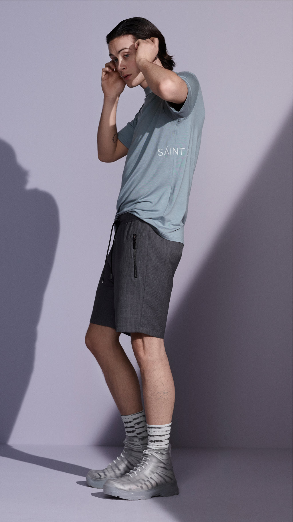 Light Effect MicroModal Unisex T-Shirt – Blue