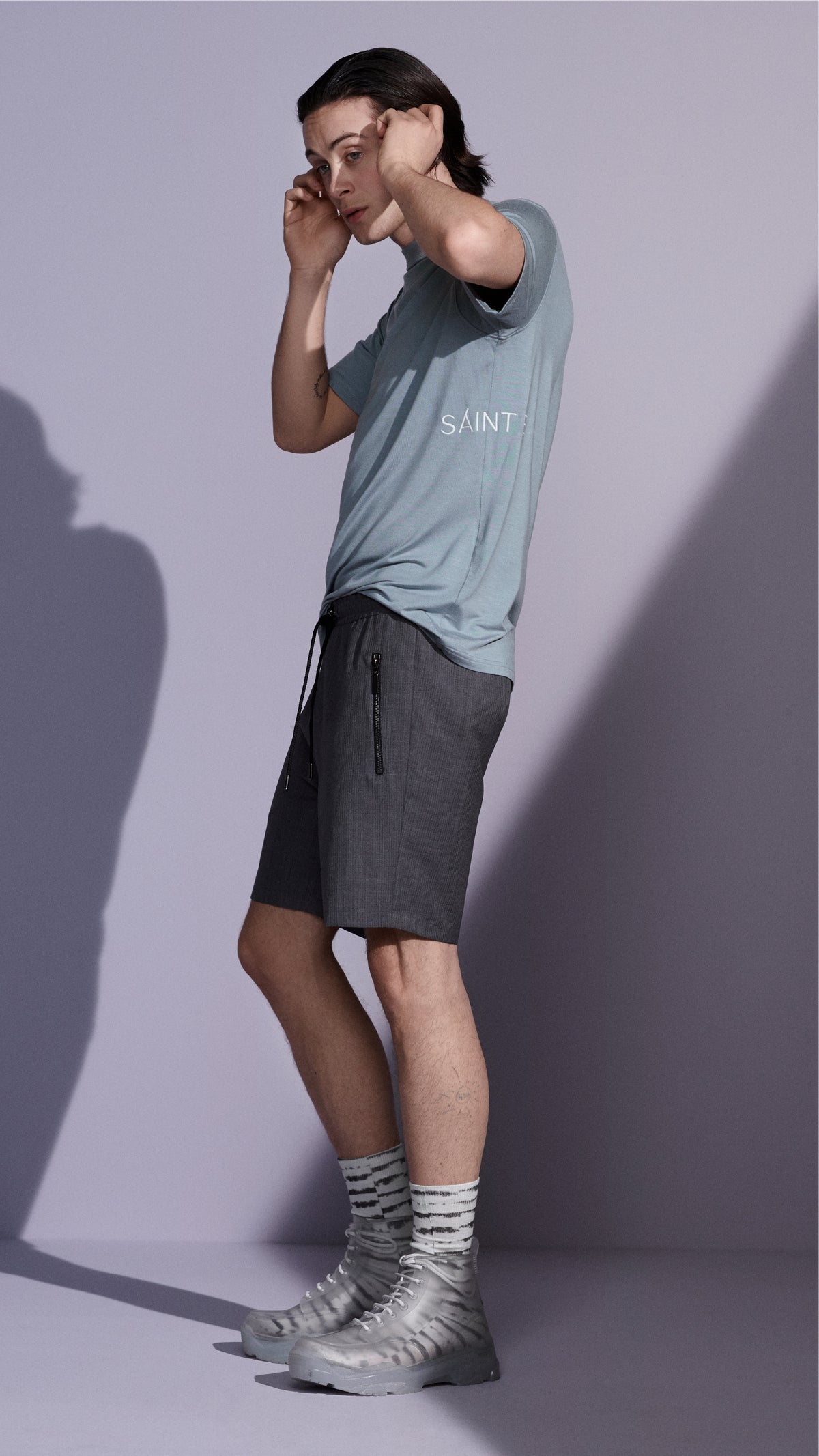 Light Effect MicroModal Unisex T-Shirt – Blue